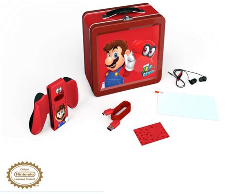 super mario brothers metal lunch box|super mario odyssey lunch box.